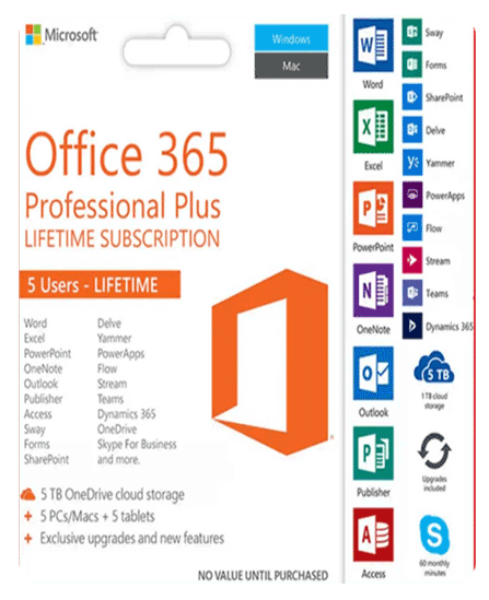 MS Office 365 Professional Plus